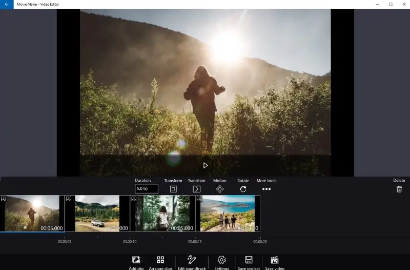 Create a slideshow
